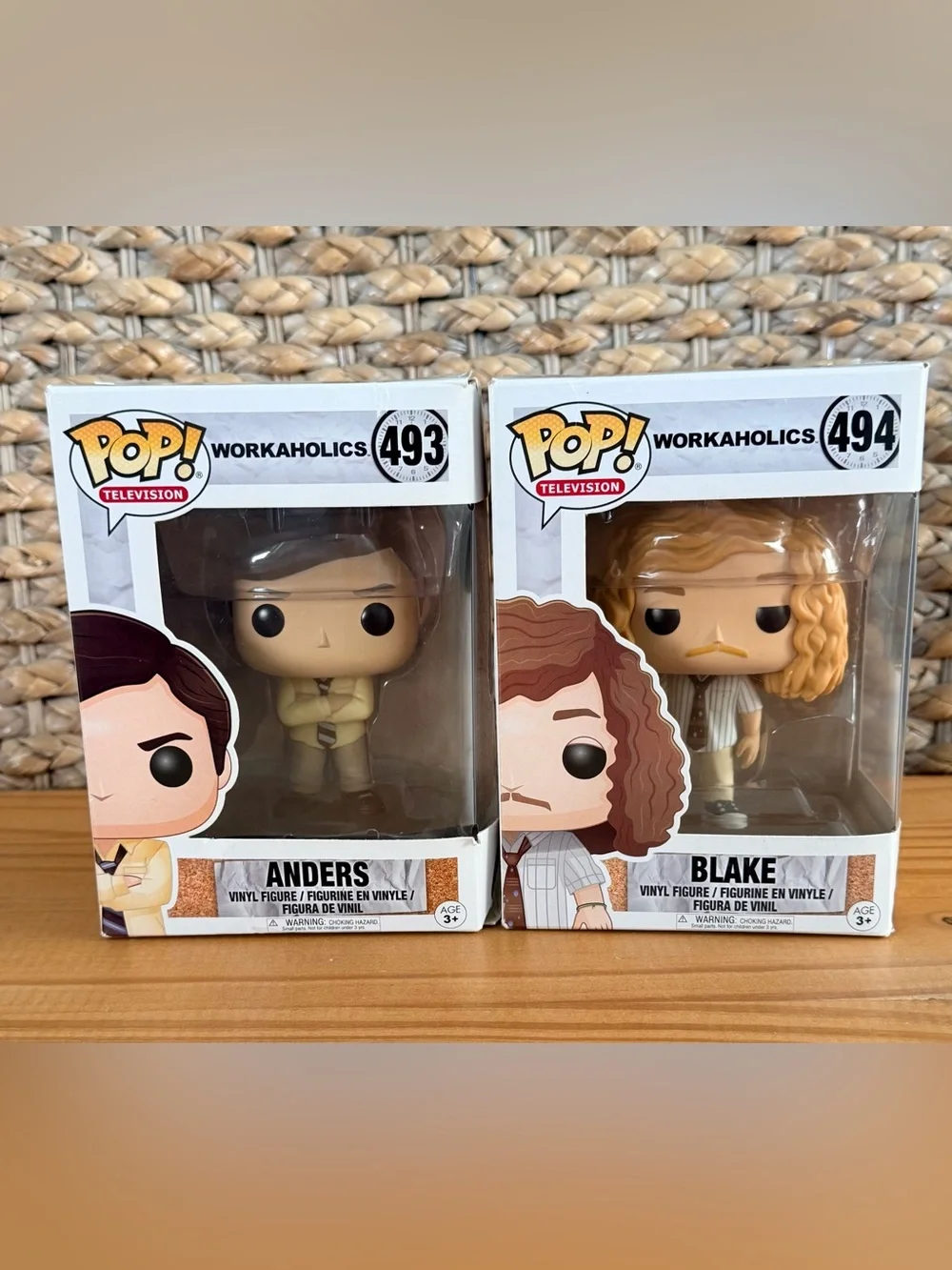 Funko Pop! Vinyl: Television - Workaholics Anders #493, Blake #494 NIB
